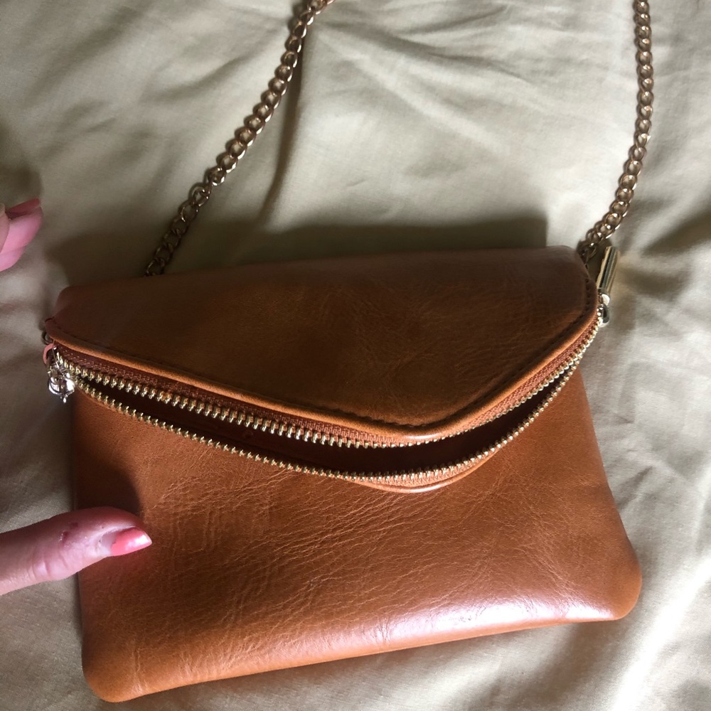 Chestnut women’s satchel